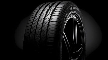 Fototapeta premium tire illustration