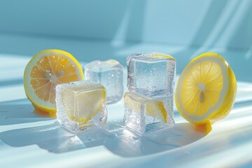 lemon and ice