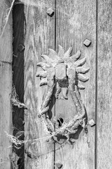 Door Knocker at Tadcaster St. Mary's Church - North Yorkshire UK 