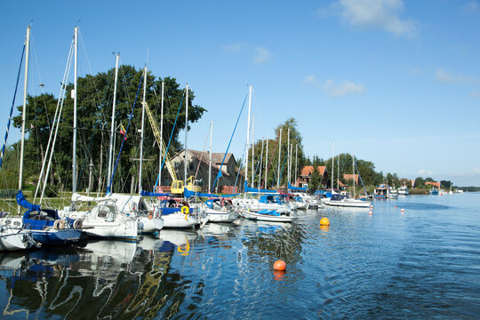 Minija River Replacing Main Street in Minge Village