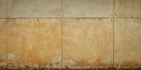Old concrete wall with grainy texture for background