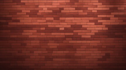 Obraz premium Red and brown brick wall showcasing textured surfaces 