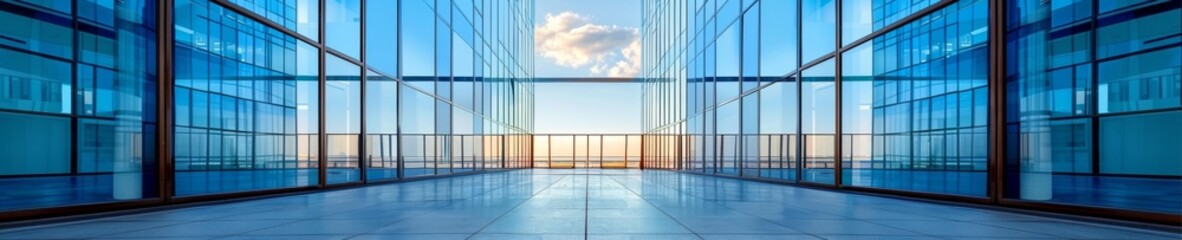 Fototapeta premium Smart buildings with automated systems for energy efficiency