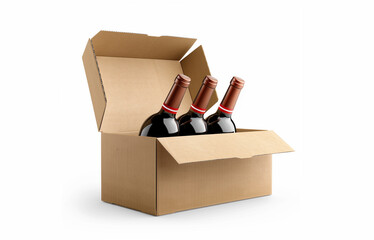 scatola porta vini bottiglie regalo spedizione