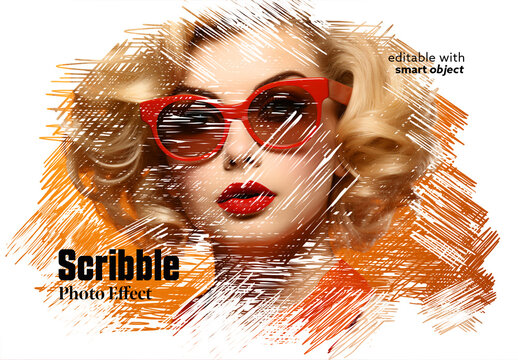 Scribble Photo Effect