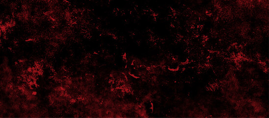 Abstract red grunge background with copy space. Dark red slate background toned classic color. old red color wall background texture. dirty rustic fire red texture.	