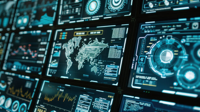 Advanced Command Center Control Screens