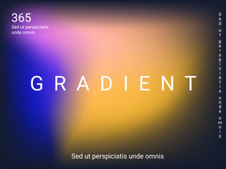 Liquid on colorful background. Bright mesh blurred pattern in pink, blue, green tones.