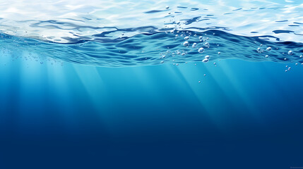 Obraz premium blue water in pool background