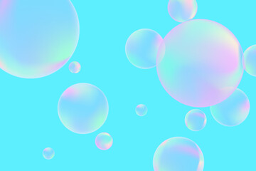 Modern realistic water bubbles, great design for any purposes.