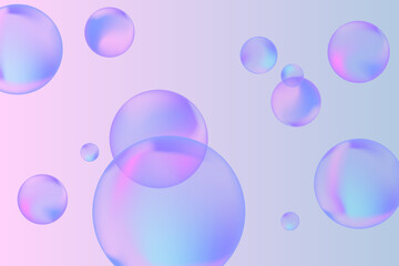 Modern realistic water bubbles, great design for any purposes.
