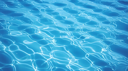 Obraz premium blue water in pool background