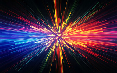 colorful dark lighting Blur Photo abstract background