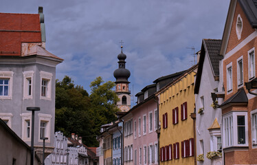 The picturesque city of Brunico.