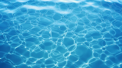 Abstract blue water wave texture background