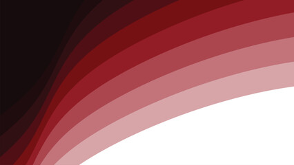 Simple Red background vector design. Smooth wave background minimalist elegant for website and presentation. abstract red wallpaper modern for design for backdrop	