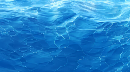 Fototapeta na wymiar Abstract blue water wave texture background