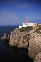 Fototapeta na wymiar most western lighthouse on continental europe