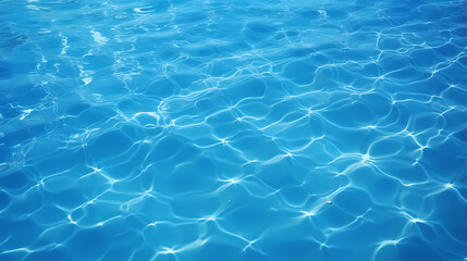 Abstract blue water wave texture background