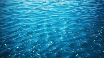 Obraz premium Abstract blue water wave texture background