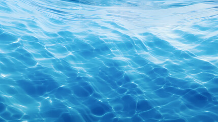 Abstract blue water wave texture background