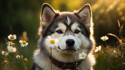  Dog in the meadow_07