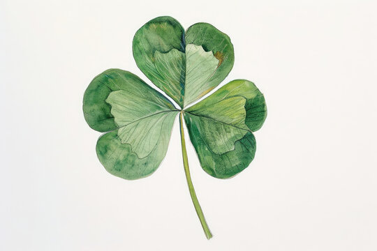 Drawing of a Four Leaf Clover