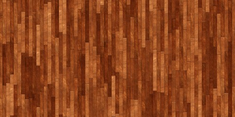 Close up of vertical wooden long thin rectangle blocks surface background texture or hardwood wallpaper template