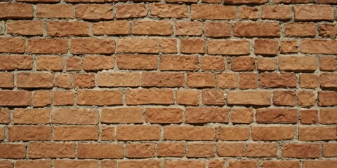 Obraz premium old dust brown brick tile wall pattern for background