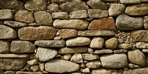Stone wall France design for background