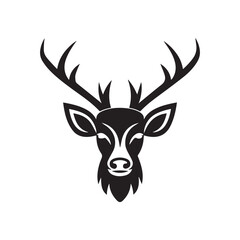 this is a business deer logo design
