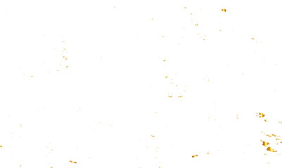 Abstract luxury golden confetti glitter and dust falling down on transparent background. Shiny glittering dust background. Vector illustration.