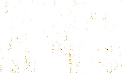 Luxury gold sparkle confetti glitter and zigzag ribbon falling down on transparent background. Vector illustration.