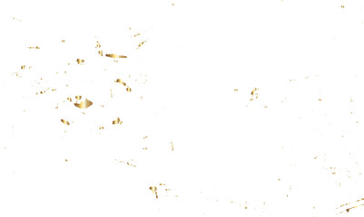 Abstract luxury golden confetti glitter and dust falling down on transparent background. Shiny glittering dust background. Vector illustration. - obrazy, fototapety, plakaty