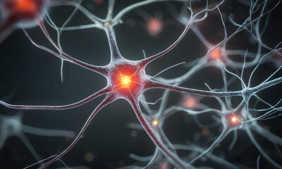 Brain neural cell network
