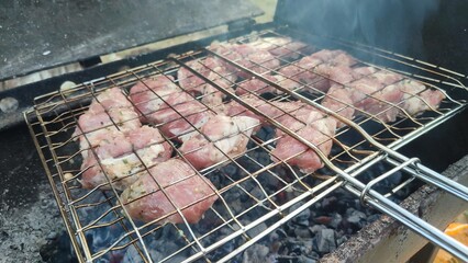barbecued pork meat