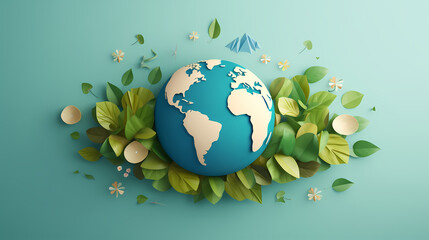 environmental protection background, world environment day background, protect the environment