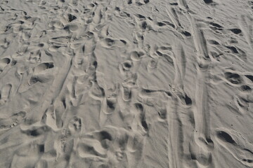 Sand Texture. Grey sand. Background from fine sand. Sand background