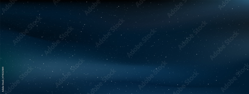 Wall mural star universe background, stardust in deep universe, milky way galaxy, vector illustration.