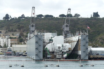 Submarine dry dock - San Diego