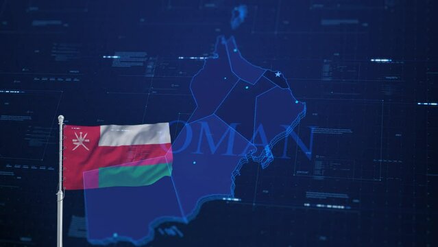 Digital Oman A Technology Map. technology Oman map