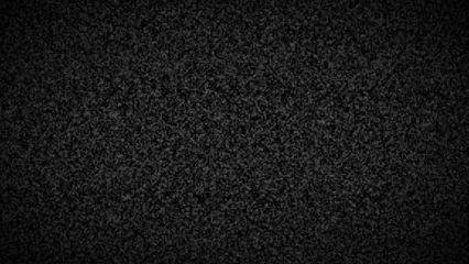 Tuinposter TV snow or noise background. Detuned analog tele visor. Bad Tv Signal - Static tv noise, black and white. © Ehans_Stock