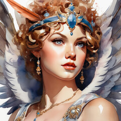 Portrait of Cupid.