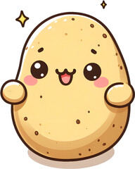 Obraz premium potato - 감자. Generative AI