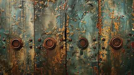 Background image showing old vintage door