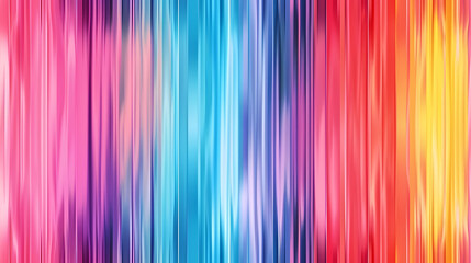 Vibrant Spectrum of Rainbow Color in Vertical Streaks. Abstract Wallpaper or Background