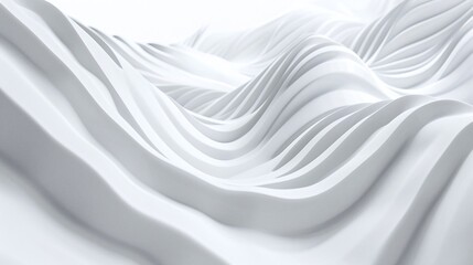 clean and modern abstract white background with smooth lines, offering a blank canvas for artistic...