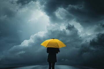 Navigating the storm: Exploring mental health struggles and weathering the storm of depression.