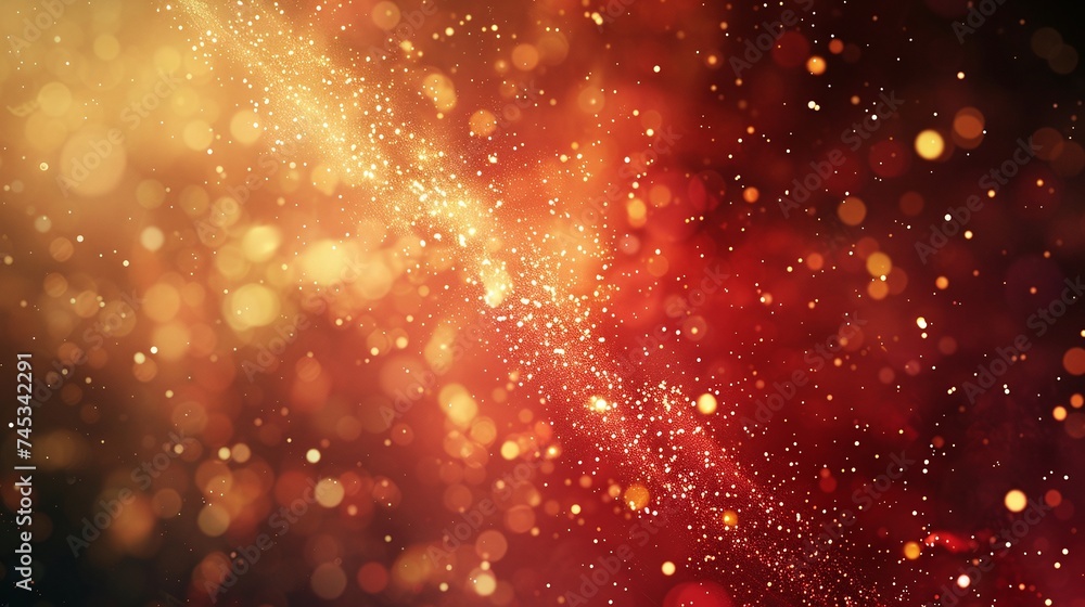 Poster colorful explosion of light, abstract firework background, adding vibrancy to party and event decora