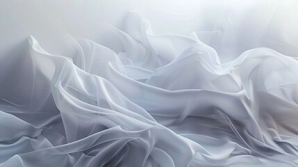 Fototapeta premium soft and smooth white fabric texture backdrop, offering plain and elegant surface for minimalist and clean design concept